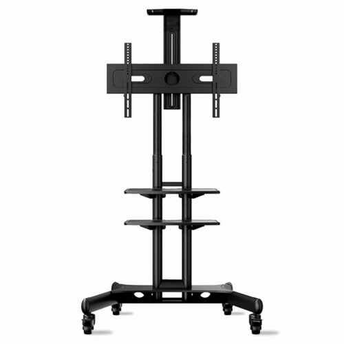Мобильная стойка ONKRON напольный, 32-65", до 45.5 кг, наклонный, поворотный на 1 ТВ TS1552 BLACK