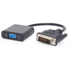 Конвертер DVI-D (m) - SVGA (f), для подключения видеокарты или ноутбука к SVGA монитору