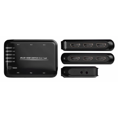 Переключатель Greenconnect HDMI 5 к 1 серия Greenline GL-vTC06