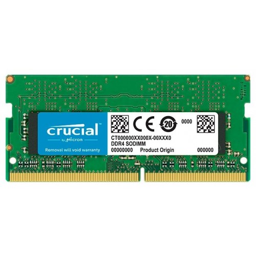Память Crucial by Micron DDR4 4GB 2666MHz SODIMM (PC4-21300) CL19 SRx16 1.2V (Retail)