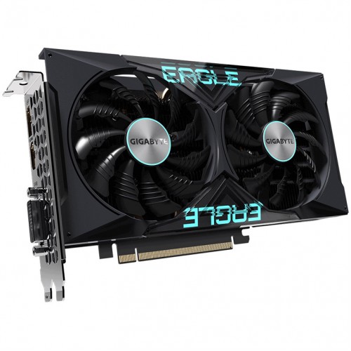 Видеокарта Gigabyte PCI-E GV-N1656EAGLE OC-4GD nVidia GeForce GTX 1650 4096Mb 128bit GDDR6 1590/12000 DVIx1/HDMIx1/DPx1/HDCP Ret