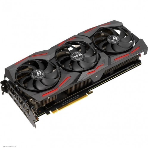 Видеокарта Asus PCI-E ROG-STRIX-RTX2060-O6G-EVO-GAMI NVIDIA GeForce RTX 2060 6144Mb 192bit GDDR6 1365/14000/HDMIx2/DPx2/HDCP Ret