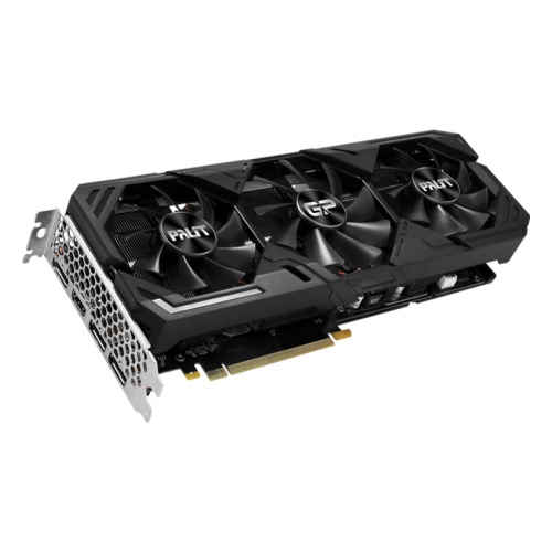 Видеокарта Palit PCI-E PA-RTX2070SUPER GP OC 8G nVidia GeForce RTX 2070SUPER 8192Mb 256bit GDDR6 1605/14000/HDMIx1/DPx3/HDCP Ret