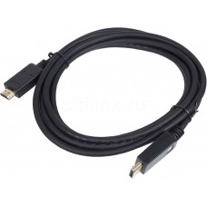 Кабель 1.2v ver2.0 DisplayPort (m) HDMI (m) 3м черный
