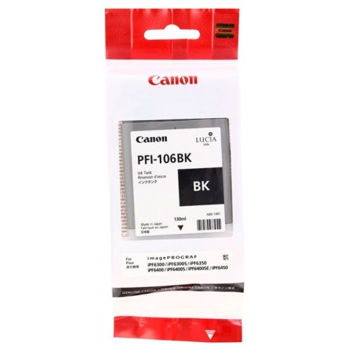 Картридж струйный Canon 6621B001 черный для Canon iPF6300S/6400/6450