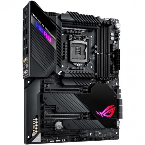 Материнская плата Asus ROG MAXIMUS XII HERO (WI-FI) Soc-1200 Intel Z490 4xDDR4 ATX AC`97 8ch(7.1) 5 x Gigabit + Gigabit Ethernet RAID