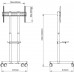 Подставка для телевизора Arm Media PT-STAND-7 черный 32"-80" макс.50кг напольный фиксированный