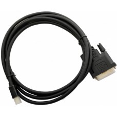 Кабель аудио-видео Buro 1.1v miniDisplayport (m)/DVI-D (Dual Link) (m) 2м. Позолоченные контакты черный (BHP MDPP-DVI-2)
