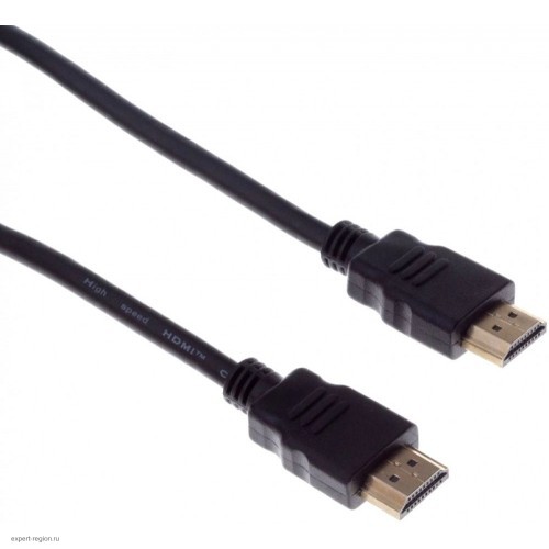 Кабель аудио-видео Buro HDMI (m)/HDMI (m) 1м. Позолоченные контакты черный (BHP HDMI 2.0-1)