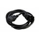 Шнур (кабель) питания с заземлением ЦМО IEC 60320 C19/IEC 60320 C20, 16А/250В (3x1,5), длина 1,8 м.