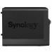 Система хранения данных Synology QC1,4GhzCPU/1GB/RAID0,1,5,6,10/up to 4HDDs SATA(3,5' ')/2xUSB3.0/1GigEth/iSCSI/2xIPcam(upto 16)/1xPS/2YW repl DS418j