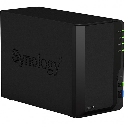 Система хранения данных Synology DC 2,0GhzCPU/2GB(upto6)/RAID0,1/up to 2HDDs SATA 3,5