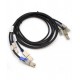 Кабель HPE DL325/DL160 Gen10 8SFF SAS Cable Kit