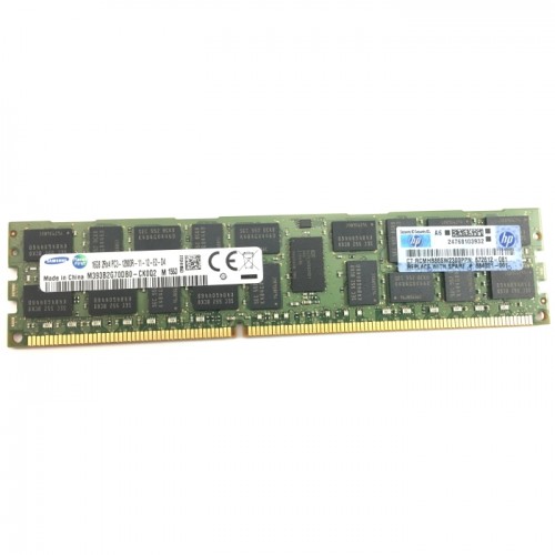 Оперативная память HPE 16GB PC3-12800R (DDR3-1600) Dual-Rank x4 Registered