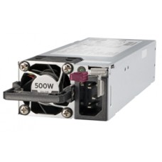 Блок питания HPE Hot Plug Redundant Power Supply Flex Slot Platinum Low Halogen 500W Option Kit 