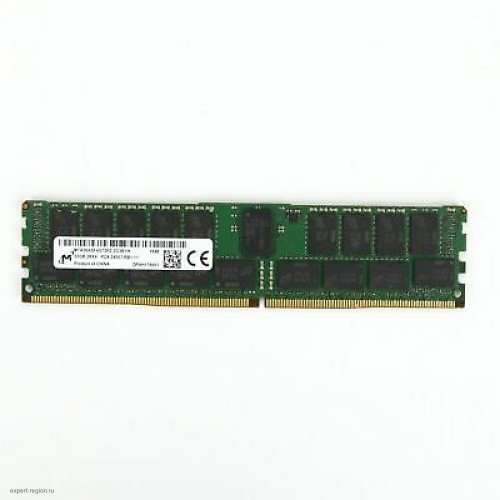 Оперативная память Micron DDR4 RDIMM 32GB 2Rx4 2666 MHz ECC Registered MTA36ASF4G72PZ-2G6 (Analog Crucial CT32G4RFD4266)