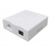 Адаптер MikroTik PWR-LINE PRO (supports Data over Powerlines), one Gigabit Ethernet port with PoE-out, removable power cord