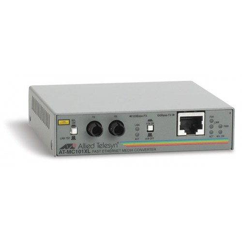 Медиаконвертер Allied Telesis Media Converter 100BaseTX to 100BaseFX (ST Multimode)