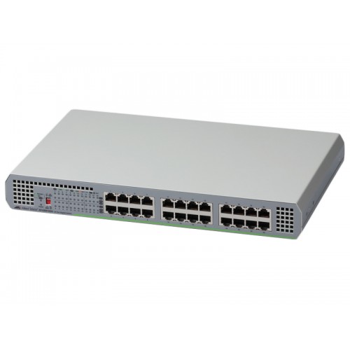 Коммутатор Allied telesis 24 port 10/100/1000TX unmanaged with internal power supply EU Power Adapter