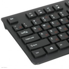 Клавиатура Oklick 505M черный USB slim {1196544}