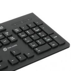 Клавиатура Oklick 505M черный USB slim {1196544}