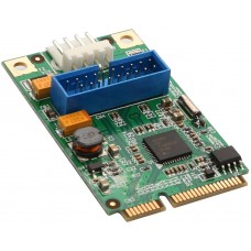 Концентратор внутренний USB 3.0 Syba (SD-MPE20142) установка в разъем Mini PCI-e 2.0