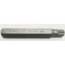Бита Spline 10мм удлинен.75мм, М9 FORCE F1787509 