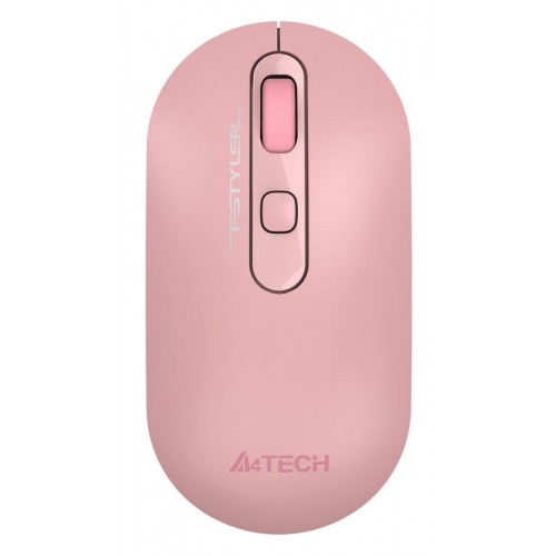 Мышь A4 Fstyler FG20 розовый оптическая (2000dpi) беспроводная USB для ноутбука (4but)
