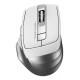 Мышь A4 Fstyler FB35 белый/серый оптическая (2000dpi) беспроводная BT/Radio USB (6but)