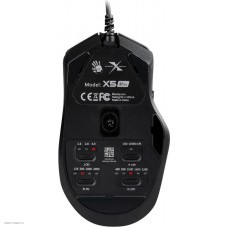 Мышь A4 Bloody X5 Max черный оптическая (10000dpi) USB (9but)