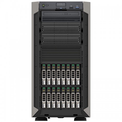 Сервер Dell PowerEdge T440 2x5215 2x16Gb 2RRD x16 1x1.2Tb 10K 2.5" SAS RW H730p FP iD9En 1G 2P 2x495W 40M NBD (T440-2458-2)