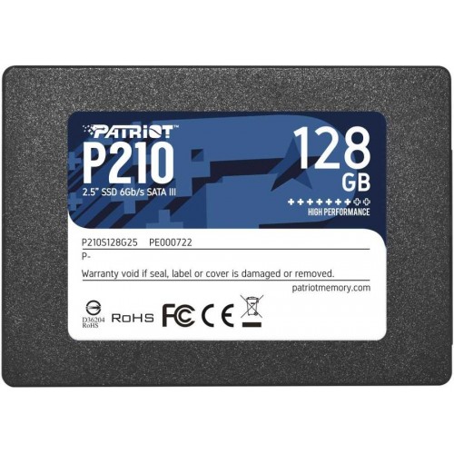 Накопитель PATRIOT SSD P210 128Gb SATA-III 2,5” 7мм P210S128G25