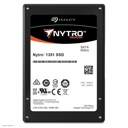 Накопитель SSD Seagate Nytro 1351 TLC 2,5" SATA-III 480Gb, XA480LE10063