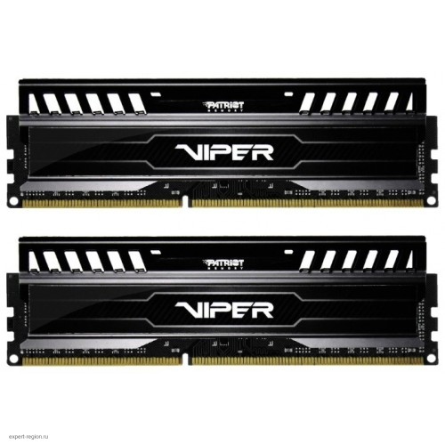 Оперативная память Patriot Viper3 DDR3 16GB (8GB*2) 1600MHz UDIMM (PC3-12800) CL9 (Retail) 512*8