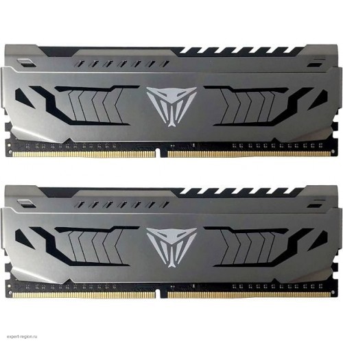 Оперативная память Patriot Viper STEEL DDR4 16GB (8GB*2) 3600MHz UDIMM (PC4-28800) CL17 1.2V Kit of 2 (Retail) 1024*8