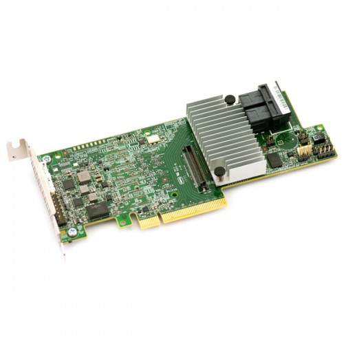 Контроллер LSI MegaRAID SAS9361-8I (03-25420-08/LSI00462) совместим с CVM02(2G), НЕсовместим с LSI00418, (PCI-E 3.0 x8, LP) SGL SAS 12G, RAID 0,1,10,5,6, 8port (2*intSFF8643), 2GB, Каб.отдельно