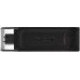 Флеш Диск Kingston 64Gb DataTraveler 70 DT70/64GB USB3.0 черный