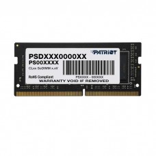 Память оперативная DDR4 8Gb 2666MHz Patriot PSD48G266682S RTL PC3-21300 CL19 SO-DIMM 260-pin 1.2В single rank