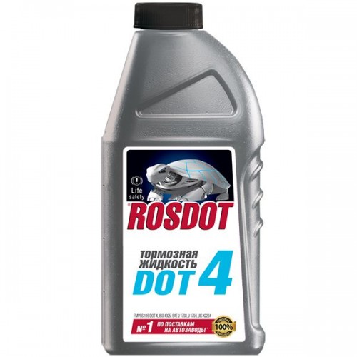 Тормозная жидкость РОСДОТ-4 черепашка 1л.
