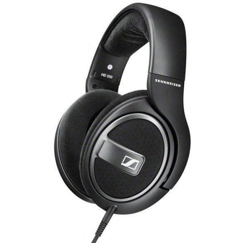 Закрытые охватывающие наушники Sennheiser HD 569, 10 - 28000 Гц, 23 Ом, кабель 1: 3 м, разъём 6,3 мм, кабель 2: 1,2 м с блоком управления и микрофоном, разъём 3,5 мм