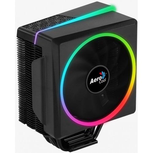 Кулер для процессора Aerocool Cylon 4 145W/ ARGB/ PWM/ Intel 115*/775/2066/2011/AMD/ Heat pipe 6mm x4