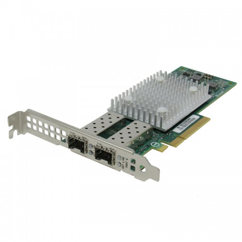 Сетевая карта DELL NIC QLogic 41112 DP 10Gb SFP+ FCoE Converged Network Adapter, w/o Tranceivers, Full Height