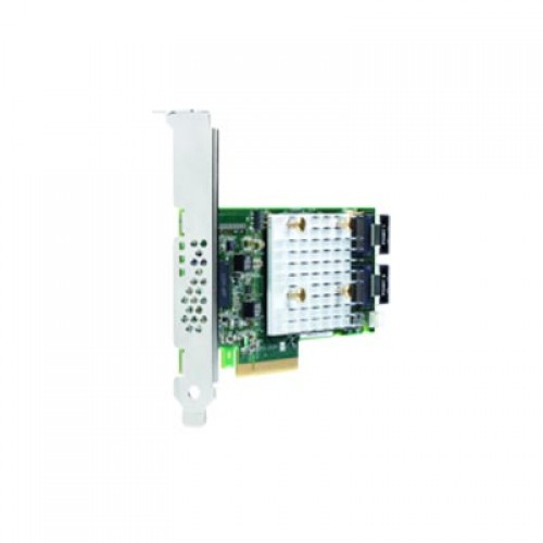 Контроллер HPE Smart Array P408i-p SR Gen10/2GB Cache(no batt. Incl.)/12G/2 int. mini-SAS/PCI-E 3.0x8(HP&LP bracket)/RAID 0,1,5,6,10,50,60 (requires P01366-B21)