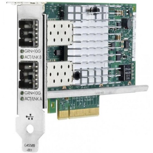 Сетевой адаптер HPE, 562SFP+, 2x10Gb, PCIe(3.0), Intel, for Gen9/Gen10 servers