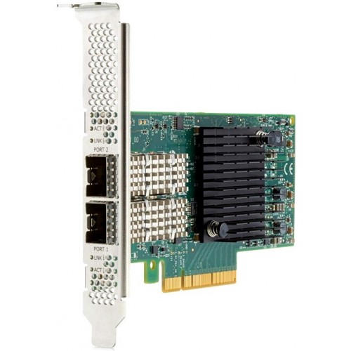 Сетевой адаптер HPE, 640SFP28, 2x10/25Gb, PCIe(3.0), Mellanox, for Gen9/Gen10 servers (requires 845398-B21 or 455883-B21)