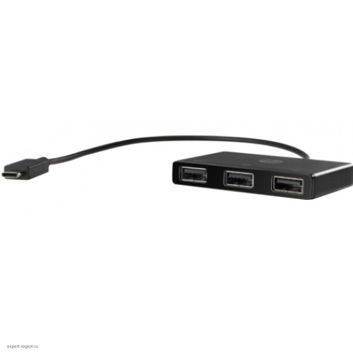 Адаптер HP USB-C to 3 USB-A Hub 