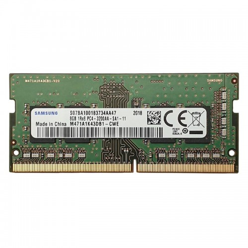 Оперативная память Samsung DDR4 8GB SO-DIMM (PC4-25600) 3200MHz 1.2V (M471A1K43DB1-CWE)