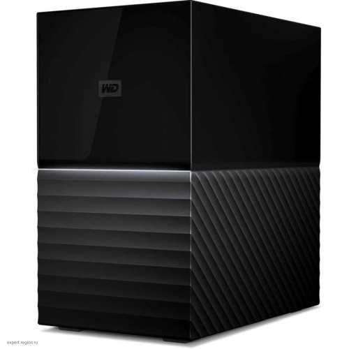 Жесткий диск WD Original USB 3.1 6Tb WDBFBE0060JBK-EESN My Book Duo 3.5" черный USB 3.0