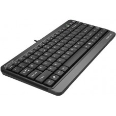 Клавиатура A4 Fstyler FK11 серый USB slim