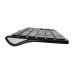 Клавиатура Acer OKR020 черный USB беспроводная slim Multimedia